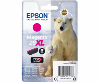 Atrament Epson Singlepack Magenta 26XL Claria Premium Ink...