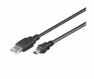 PremiumCord Kábel mini USB, AB, 5pin, 0,5 m