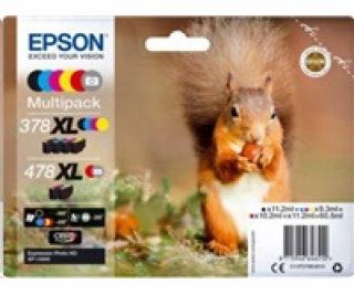 Epson Multipack Claria Photo HD T 378/478 XL (6 Farben)  ...