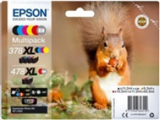 Epson Multipack Claria Photo HD T 378/478 XL (6 Farben)   T 379D