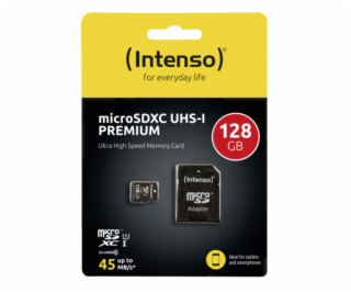 INTENSO Micro SDXC karta 128GB Class10, UHS-1