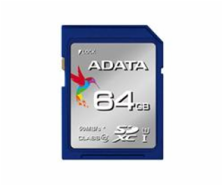 ADATA SDXC karta 64GB UHS-I Class 10, Premier