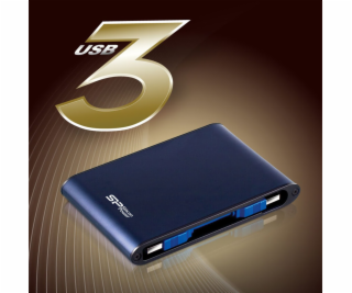 Silicon Power HDD USB 3.0 ARMOR 80 1TB modrý