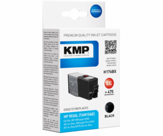 KMP H176BX atram. kazeta cierna kompatibel s HP T6M15AE 9...