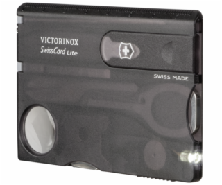 Victorinox SWISSCARD LITE cierna transparent