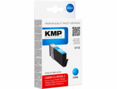 KMP C112 cartridge modra kompatibel s Canon CLI-581XXL