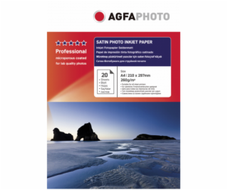 AgfaPhoto Professional Photo Paper 260 g Satin A 4 20 listov