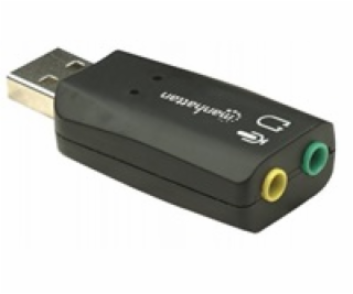 MANHATTAN Zvuková karta USB 3-D Sound Adapter