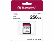 Transcend SDXC 300S        256GB Class 10 UHS-I U3 V30