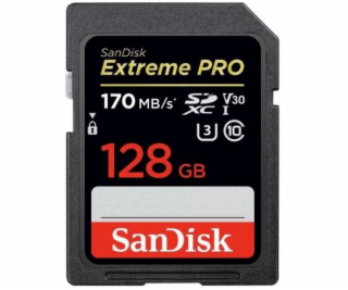 SanDisk Extreme Pro SDXC   128GB 170MB V30 U3  SDSDXXY-12...