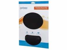 Manhattan Wrist-Rest Mouse Pad Gel-like Foam black