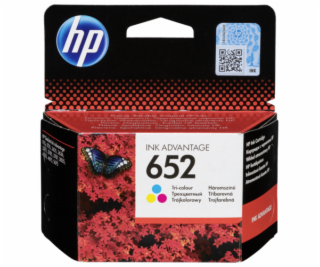 HP Cartridge HP 652 Cyan/Magenta/Yellow 5ml