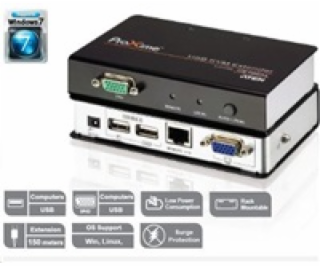 ATEN Extender PC konzola na 150m, USB