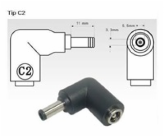 AVACOM nabíjecí Jack pro Notebooky C2 (5,5mm x 3,0mm pin)...