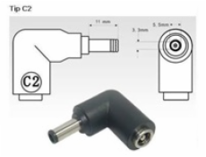 AVACOM nabíjecí Jack pro Notebooky C2 (5,5mm x 3,0mm pin) pro Samsung