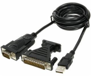 PREMIUMCORD Kabel adaptér USB - sériový port (COM, RS232,...