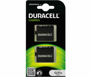 1x2 Duracell Li-Ion Aku 1160mAh pre GoPro Hero 4