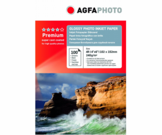 AgfaPhoto Premium Photo Glossy Paper 240 g 10x15 cm 100 l...