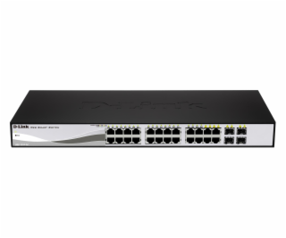 D-Link 24 PoE 10/100/1000 Base-T port with 4 x 1000Base-T...