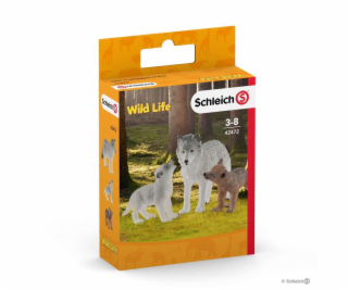 Schleich Wild Life         42472 vlk mama s mladatom