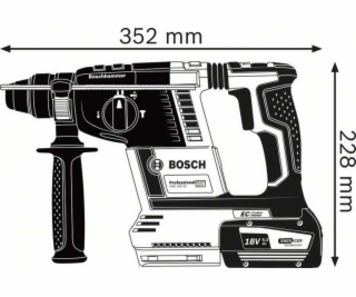 Bosch GBH 18V-26 Akku-vrta. kladivo