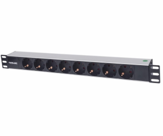 Intellinet 19" Power Strip, 8 zásuviek, German Type, With...