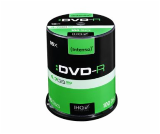 INTENSO DVD-R Cake Case 4,7GB 100ks