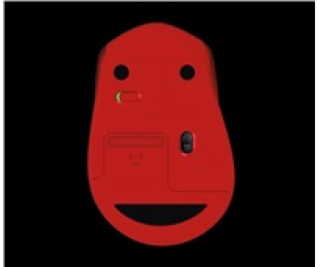 Logitech M330 Silent Plus rot