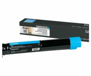 TONER LEXMARK C950 Cyan Extra High Yield Toner Cartridge