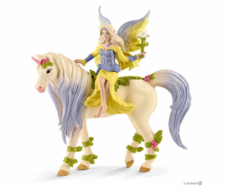 Schleich 70565 postavička víla Sera s kvetinovým jednorožcom