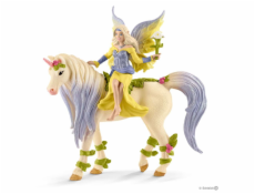 Schleich 70565 postavička víla Sera s kvetinovým jednorožcom