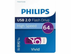 Philips USB 2.0             64GB Vivid Edition Purple