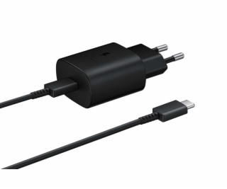 Samsung Rychla nabijacka USB-C 25W 1 m cierna