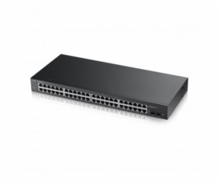 Zyxel GS1900-48, 50-port Gigabit WebSmart switch, 48xRJ45...