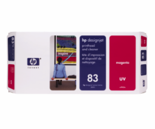 C4962A HP No 83 UV Magenta Printhead and Cleaner