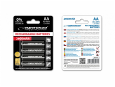 Esperanza AA 2600mAh 4 ks EZA106 - 5901299922552