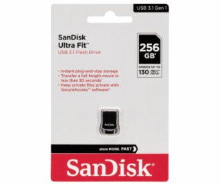 SanDisk Cruzer Ultra Fit   256GB USB 3.1         SDCZ430-...