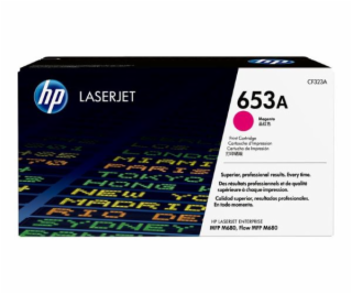 CF323A purpurová tonerová kazeta HP 653A LaserJet