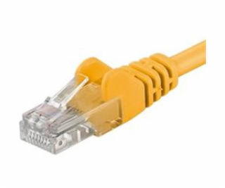 Kábel PremiumCord Patch UTP RJ45-RJ45 level 6 3m žltý