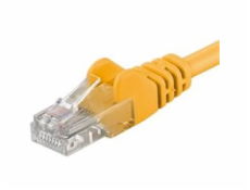 Kábel PremiumCord Patch UTP RJ45-RJ45 level 6 3m žltý