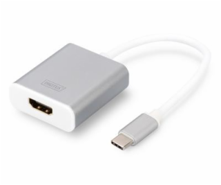 DIGITUS USB Type-C 4K HDMI adapter 20 cm