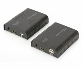 DIGITUS HDMI KVM Extender 120 m Voll HD via sietovy kabel