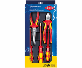 KNIPEX 002013 Kliešte a skrutkovače do 1000 V, sada v kar...