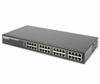 DIGITUS 16-Port Gigabit PoE+ Injektor 16-Port + PoE