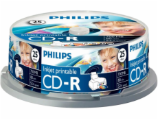 1x25 Philips CD-R 80Min 700MB 52x IW SP