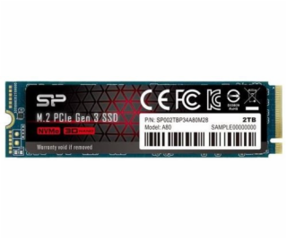 Silicon Power A80 M.2 2280   2TB Max3400/3000 MB SP002TBP...