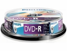 1x10 Philips DVD-R 4,7GB 16x SP