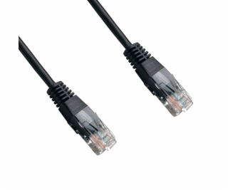 Patch cord UTP Cat 6 2m čierny