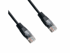 Patch cord UTP Cat 6 2m čierny