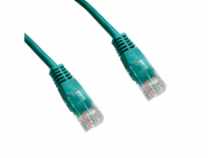 Patch cord UTP Cat 6 0,5 m zelený